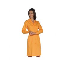Blouse de travail Femme à manches longues, Abricot - MyLookPro