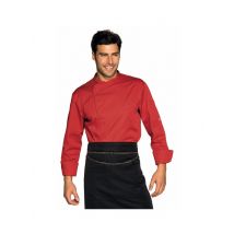 Veste Chef Cuisinier Bilbao Rouge - MyLookPro