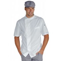 Veste Chef Cuisinier Blanche Tissu Ultra Léger - MyLookPro
