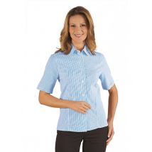 Chemisette Kyoto Blanc Rayé Bleu - MyLookPro