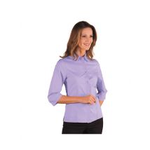 Chemise Femme Kyoto Manches 3/4 Lilas - MyLookPro