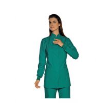 Tunique Médicale Verte Poignets Serrés 100% Coton - MyLookPro