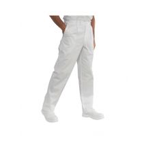 Pantalon de Chef Cuisinier Blanc - MyLookPro
