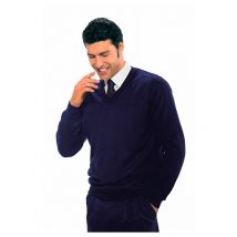 Pull Col en V Bleu - MyLookPro