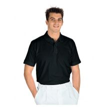 Polo manches courtes Noir - MyLookPro