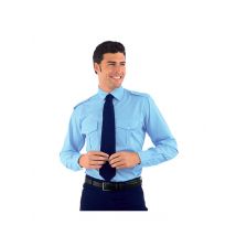 Chemise Homme Manches Longues Pilota Bleu