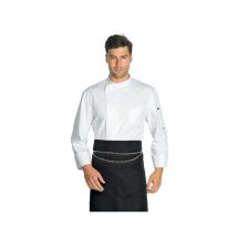 Veste de cuisine blanche anti transpirante Microfibre Super Dry Yokohama - MyLookPro