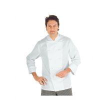 Veste Chef Cuisinier Roma Blanc - MyLookPro