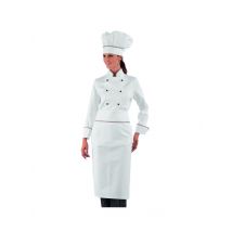 Veste de cuisine Femme italie 100% Coton - MyLookPro