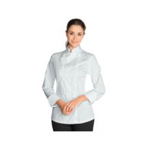 Veste de Cuisine Femme Blanc 100% Coton - MyLookPro