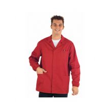 Veste Médicale Homme Manches Longues Sport Rouge - MyLookPro