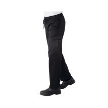 Pantalon Chef Cuisinier 5XL Noir - MyLookPro