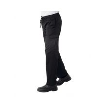 Pantalon Chef Cuisinier Noir - MyLookPro