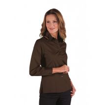 Chemise Femme Manches Longues Kyoto Cacao - MyLookPro