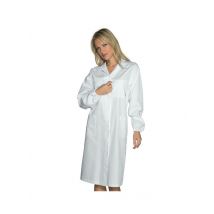 Blouse Blanche Chimie Femme 100% Coton Prévention des Risques - MyLookPro