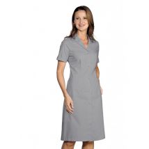 Blouse Médicale Manches Courtes Femme Gris - MyLookPro