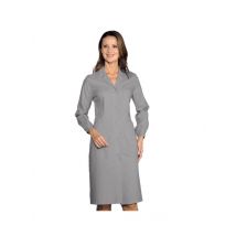 Blouse Médicale Manches Longues Femme Gris - MyLookPro
