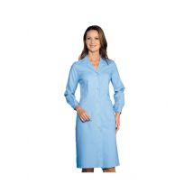 Blouse Médicale Manches Longues Femme Bleu - MyLookPro