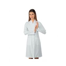 Blouse Blanche Manches Longues Femme Lugano 100% Coton - MyLookPro