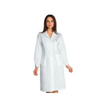 Blouse Blanche Médicale Femme Manches Longues 100% Coton - MyLookPro