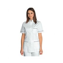 Tunique infirmiere Manches courtes Panarea Blanc Noir - MyLookPro