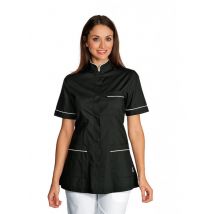 Tunique Médicale Manches courtes Panarea Noir Blanc - MyLookPro