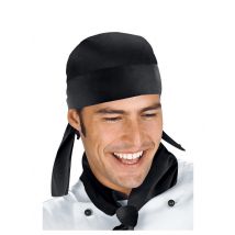 Toque Bandana Cuisine Noir - MyLookPro