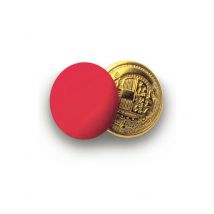 Lot de 4 Boutons Jumeaux Or+Rouge Rouge - MyLookPro