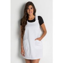 Blouse de travail sans manche blanc Femme - MyLookPro