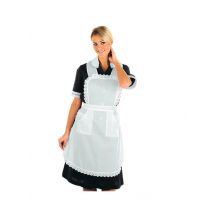 Tablier blanc de gouvernante - MyLookPro