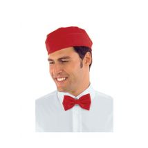 Calot de cuisinier rouge - MyLookPro