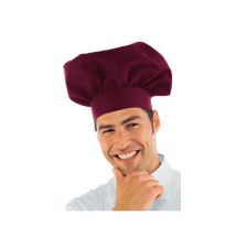 Toque de chef cuisinier bordeaux - MyLookPro