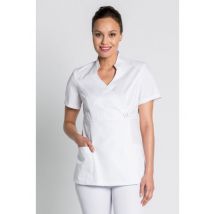 Tunique kimono femme manches courtes blanc - MyLookPro