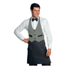 Tablier Garçon de Café Garçon Gris Anthracite - MyLookPro