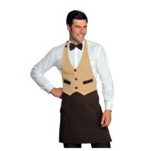 Tablier Garçon de Café Garçon Biscuit Noir - MyLookPro