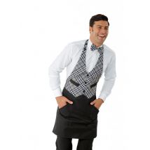 Tablier Garçon de Café Garçon Tartan 412 - MyLookPro