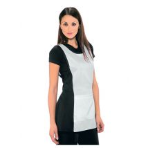 Chasuble Médicale Papeete Noir Blanc - MyLookPro