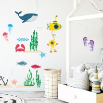 My Nametags Wall Stickers - Underwater