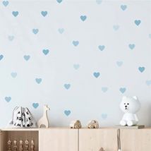 My Nametags Wall Sticker - Hearts