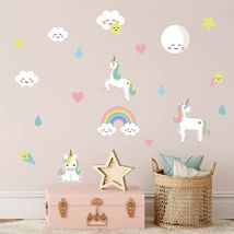 My Nametags Wall Stickers - Unicorn