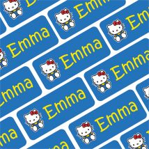 My Nametags 56x Hello Kitty Name Tags for Kids