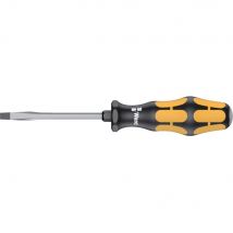 Wera Kraftform Plus Chiseldriver Flared Slotted Screwdriver 4.5mm 90mm