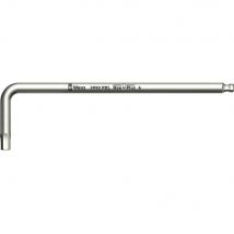 Wera 3950 Stainless Steel Ball End Hexagon Allen Key Metric 8mm