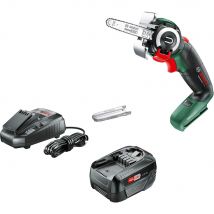Bosch ADVANCEDCUT 18 LI P4A 18v Cordless Nanoblade Multi Saw 1 x 4ah Li-ion Battery Charger No Case