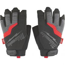 Milwaukee Fingerless Gloves Black / Grey XL