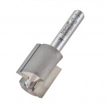 Trend Professional Two Flute Straight Router Cutter 18.2mm 21mm 1/4"