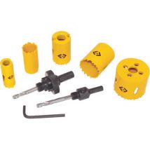 CK 9 Piece Electricians Hole Saw Set