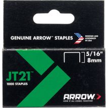 Arrow Staples for JT21 / T27 Staple Guns