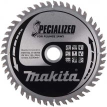 Makita SPECIALIZED Plunge Saw Wood Cutting Saw Blade 165mm 48T 20mm