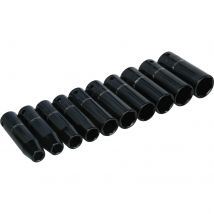 BlueSpot 10 Piece 1/2" Drive Deep Impact Socket Set Metric